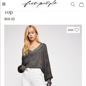 Free People South Side Thermal Top